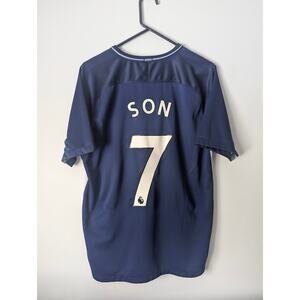 Tottenham Son 2017/18 Away Son Jersey Men’s Large PL Patched
